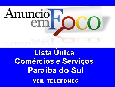 Lista Única Comércios e Serviços Paraiba do Sul